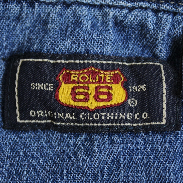 Route 66 Women's Denim Shirt Jacket Size 26W with Breast Pockets