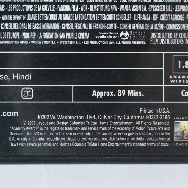 Winged Migration DVD 2003 Jacques Perrin Sony Pictures Special Edition