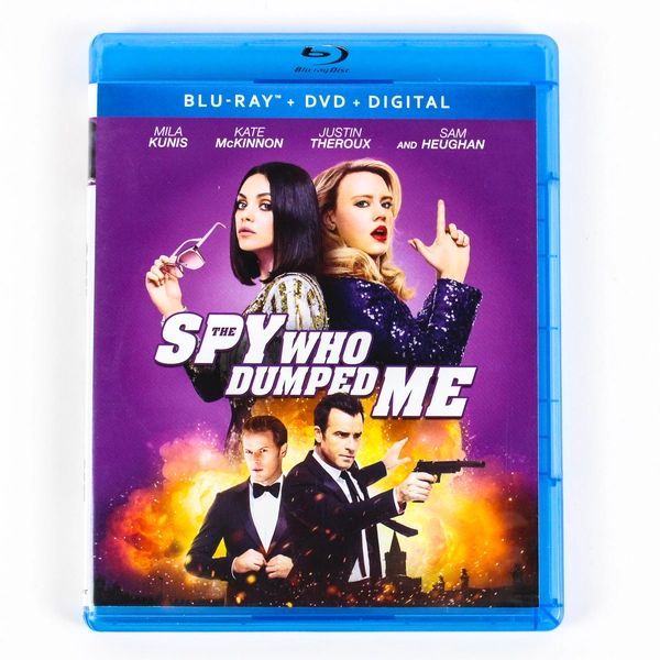 The Spy Who Dumped Me Blu-Ray Movie Comedy Action Mila Kunis Kate McKinnon