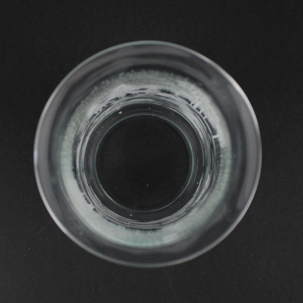 Glass Cylinder Oil Lantern Globe Snowy Nature Scene With Deer 2.75" Bottom Hole