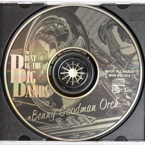 The Best of the Big Bands CD Benny Goodman Orchestra Disc 2 1994