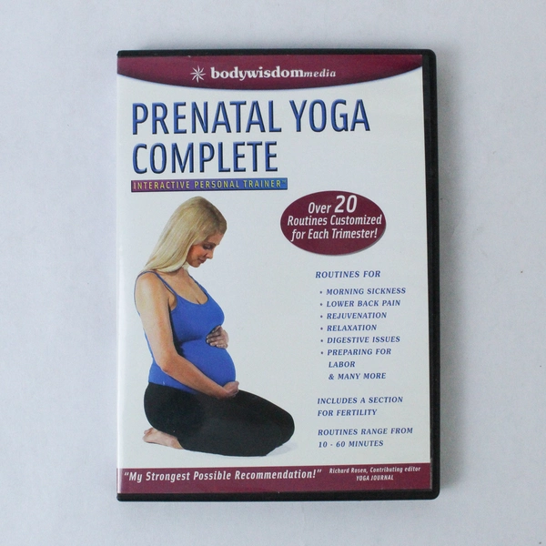 Prenatal Yoga Complete DVD 2005 Body Wisdom Media