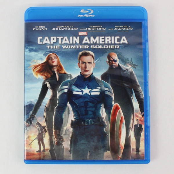 Captain America The Winter Soldier (Blu-Ray, 2014, 1 Disc)