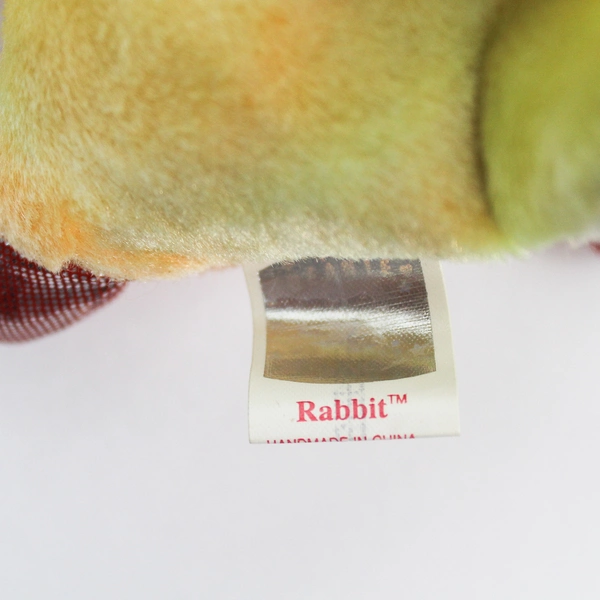 Ty Beanie Baby Zodiac Rabbit 6.5" Plush with Tags - Great Condition!