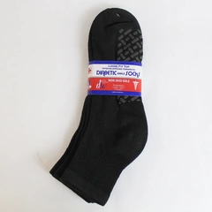Debra Weitzner Diabetic Ankle Socks Medium XL 9-15 Black Loose Fit Sock Non-Slip