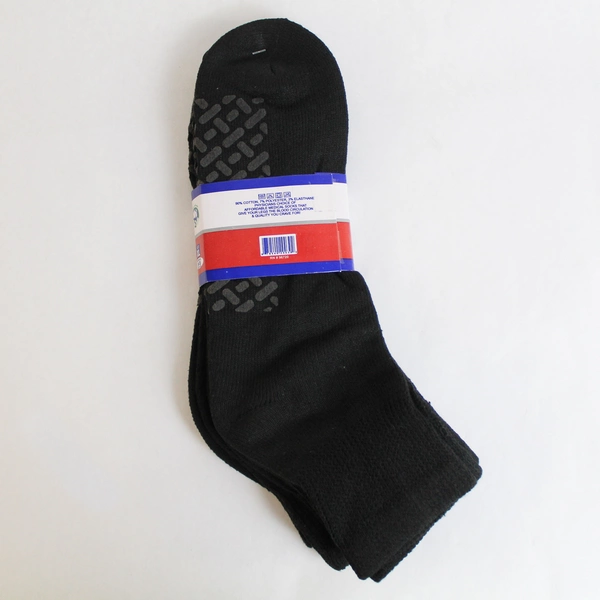 Debra Weitzner Diabetic Ankle Socks Medium XL 9-15 Black Loose Fit Sock Non-Slip