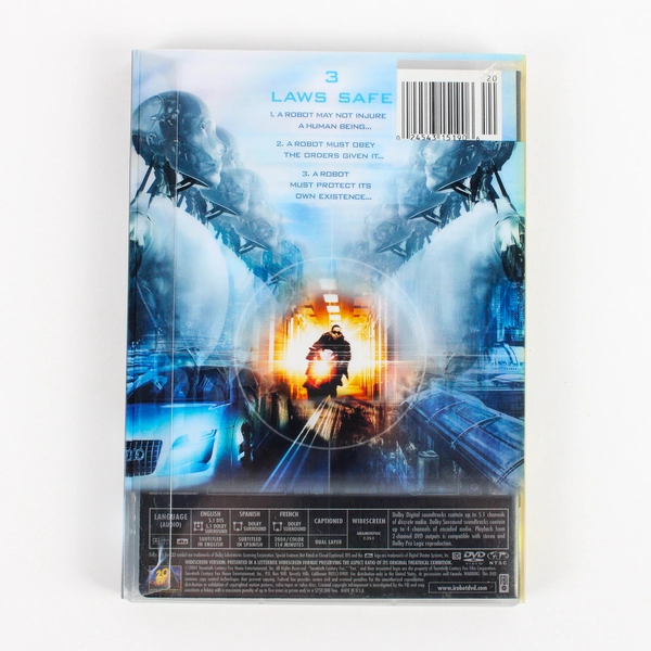 I, Robot DVD Movie Starring Will Smith Sci-Fi Thriller Film