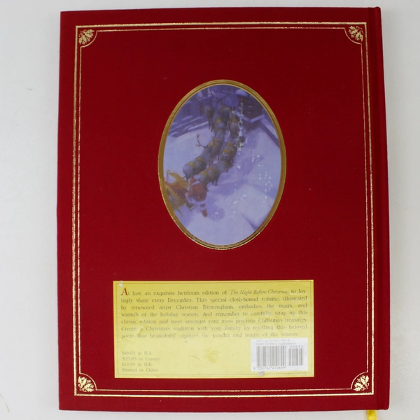 Night Before Christmas Clement C. Moore 2001 Hardcover