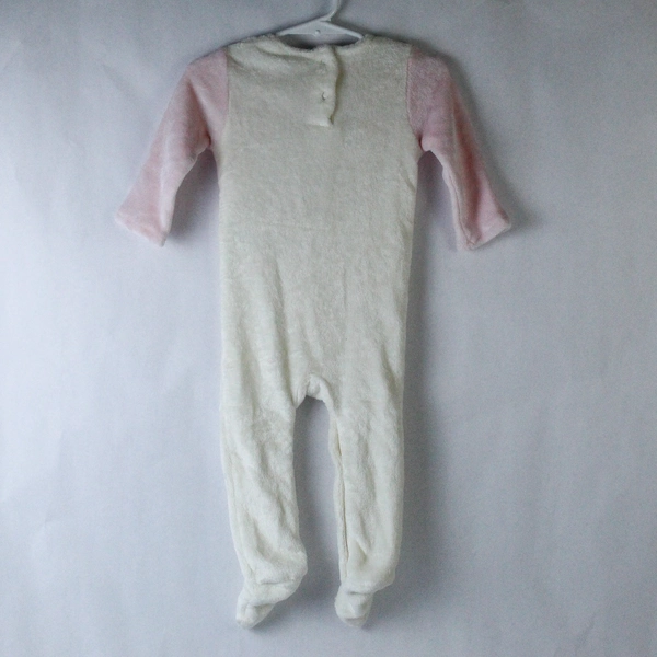 The Children's Place Fleece Polar Bear One Piece Sleeper Size 6-9 Months
