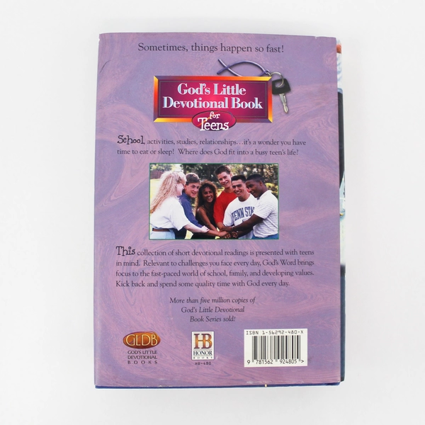 God's Little Devotional Book for Teens HC by Honor Books 2001 - Good Condition