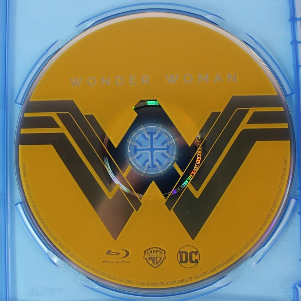 Wonder Woman Blu Ray 2017 2 Disc Set DC Cinematic Universe