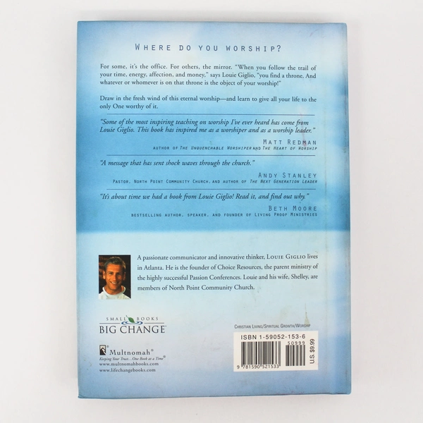 The Air I Breathe Worship as a Way of Life by Louie Giglio 2003 Hardcover