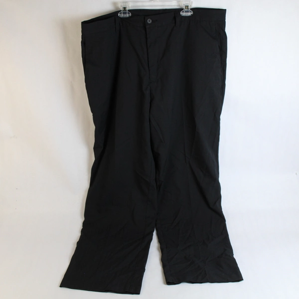 Ashworth Solid Black Dress Pants Men's 40W x 32L
