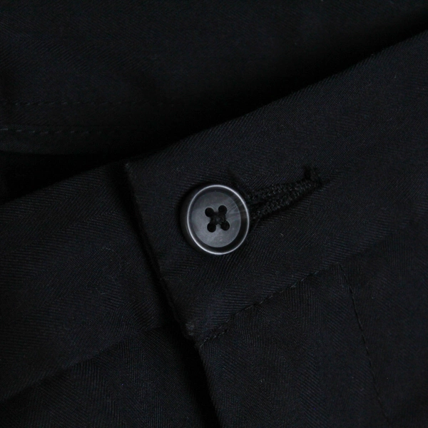 Ashworth Solid Black Dress Pants Men's 40W x 32L