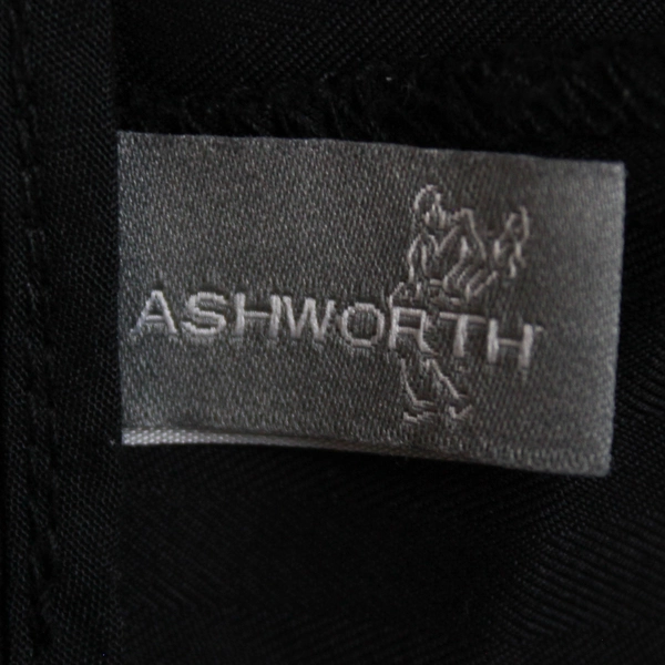 Ashworth Solid Black Dress Pants Men's 40W x 32L