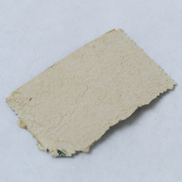 Lot of 2 Used King George V Green Half Penny Stamps on Paper