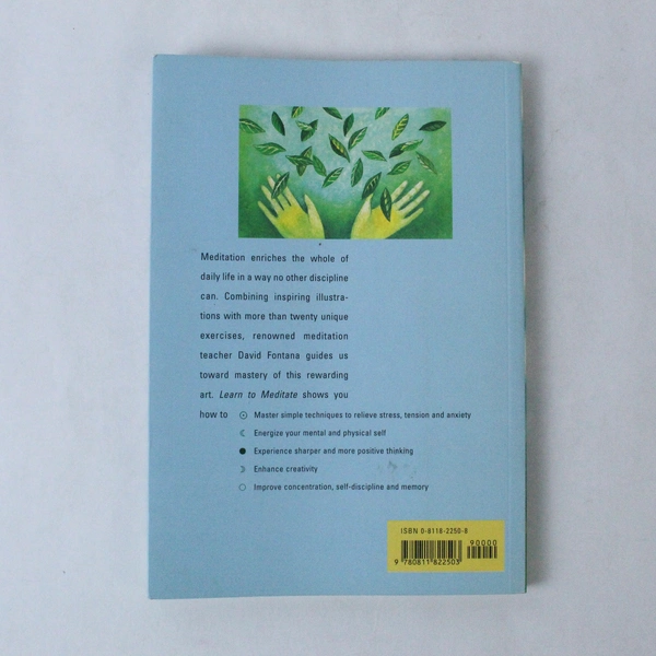 Learn to Meditate by David Fontana 1999 Paperback - Pre-Owned, Stains