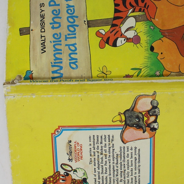 Vintage Walt Disney's Winnie the Pooh and Tigger Too Children's Classic 1975 HC