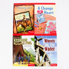 Lot of 4 Grade 5 Harcourt School Publishers Books Lessons 14 16 27 30 PB