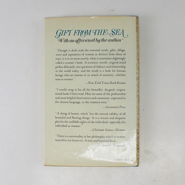 Gift From the Sea by Anne Morrow Lindbergh 1975 HC Pantheon Books