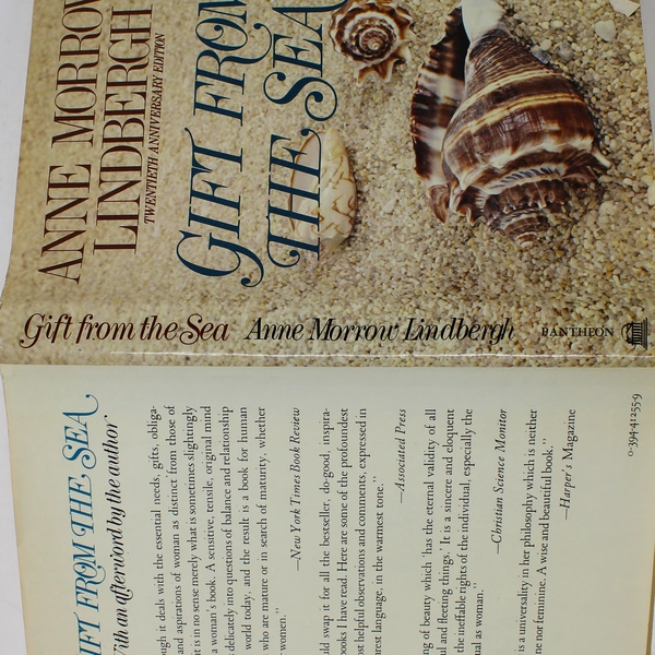 Gift From the Sea by Anne Morrow Lindbergh 1975 HC Pantheon Books