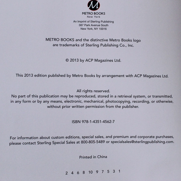 Macarons, Cookies, Bars & Biscotti Book by Metro Books 2013 - Good Condition