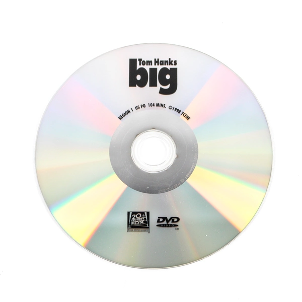 Big 1988 DVD Movie Starring Tom Hanks Classic Comedy Drama Film