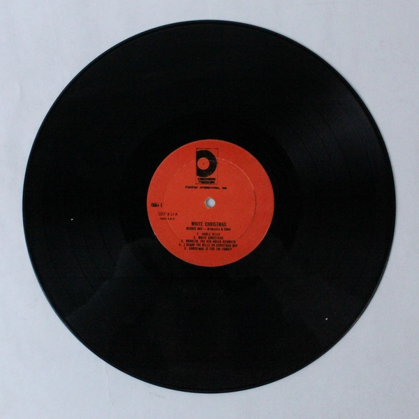 White Christmas Dennis Day Orchestra 33 RPM Vinyl Record - Vintage