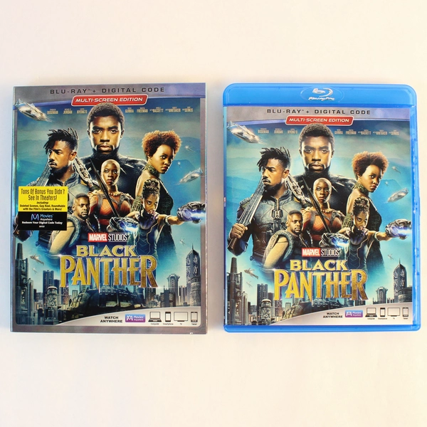 Black Panther Multi-Screen Edition Blu Ray 2018 Marvel Cinematic Universe