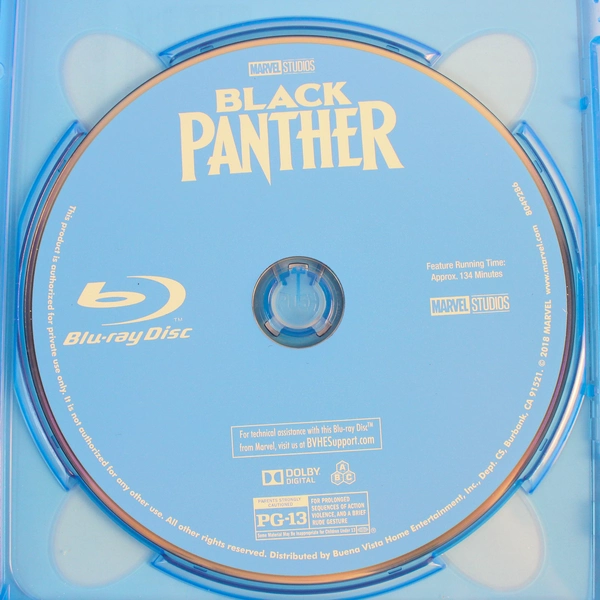 Black Panther Multi-Screen Edition Blu Ray 2018 Marvel Cinematic Universe