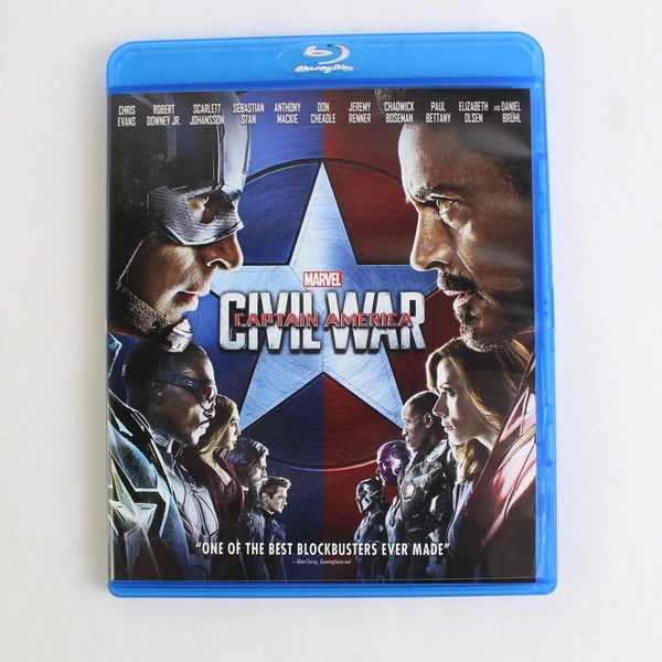 Captain America: Civil War 2016 Blu-Ray Marvel Studios Russo Brothers