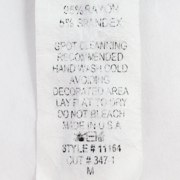 Bedazzled Black American Flag T-Shirt Women's Size Medium