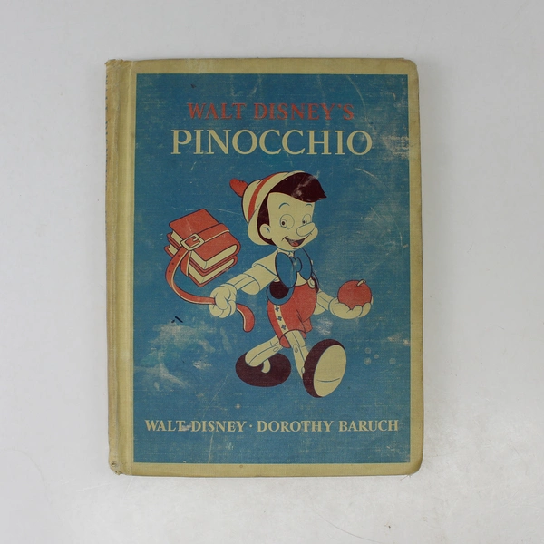 Walt Disney Pinocchio 1940 Hardcover