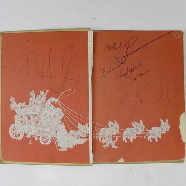 Walt Disney Pinocchio 1940 Hardcover