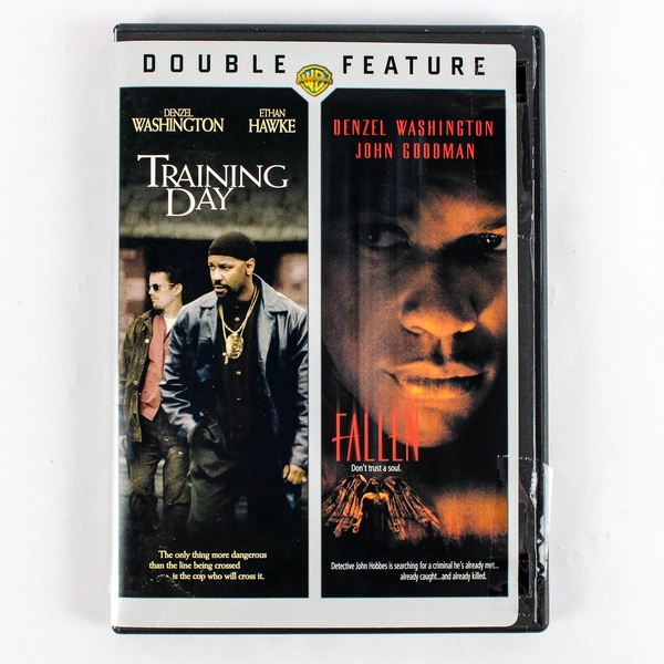 Training Day / Fallen DVD Starring Denzel Washington Crime Thriller Movie