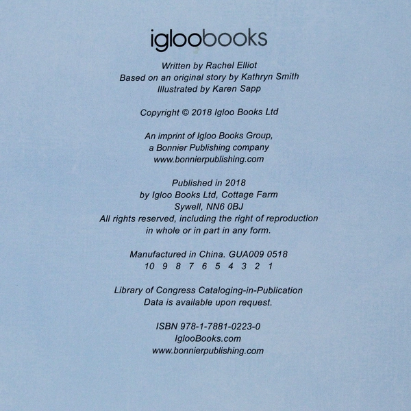 Just As I Am! Rachel Elliot & Karen Sapp Igloo Books 2018 Hardcover