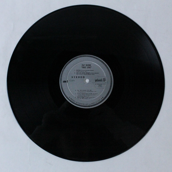 Pat Boone True Love 1967 Pickwick Vinyl LP Record PC-3079 Mono As-Is