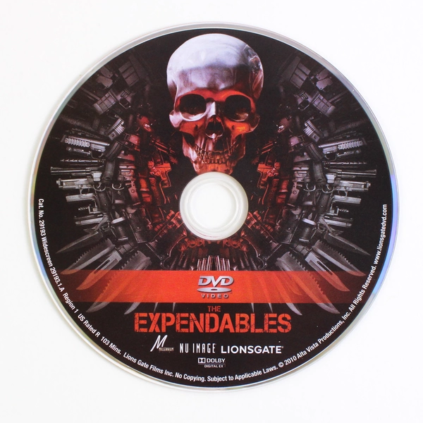 Expendables DVD Movie Sylvester Stallone Action Film
