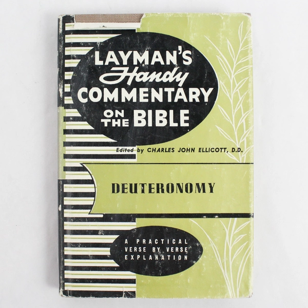 Layman's Handy Commentary on the Bible by Charles John Ellicott D.D. 1961 HC