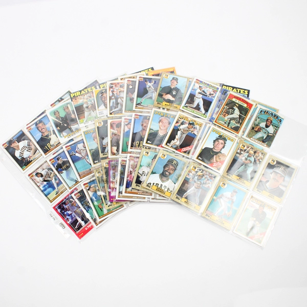 Lot of 97 Pittsburgh Pirates Player Trading Cards 1980's-90's Topps Score