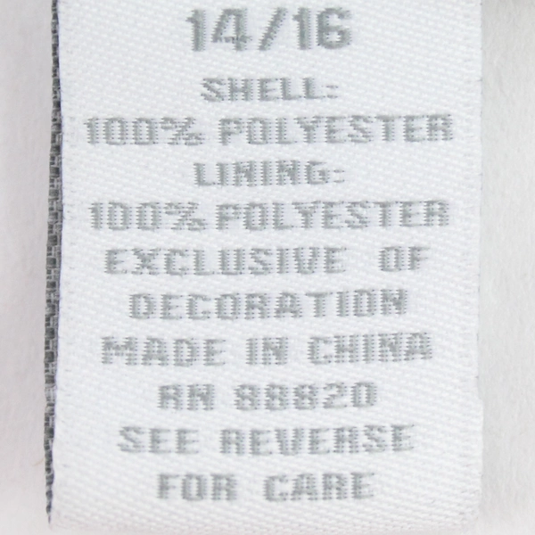 Dressbarn Embroidered Floral Top With Built-In Belt Women's Size 14/16