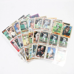 Lot of 65 Topps Bowman Score San Francisco Giants Trading Cards 1980's-90's