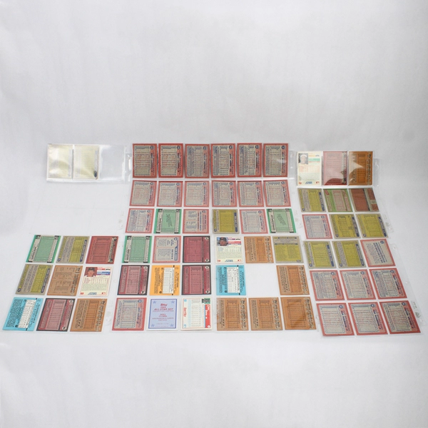 Lot of 65 Topps Bowman Score San Francisco Giants Trading Cards 1980's-90's