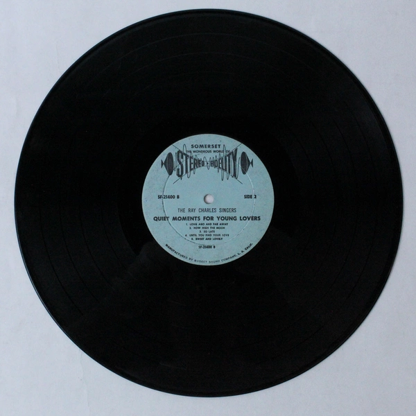 The Ray Charles Singers Quiet Moments for Young Lovers Vinyl LP 1964 - Pre-Owned