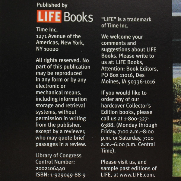 LIFE American Spirit Meeting the Challenge of September 11 2002 Hardcover