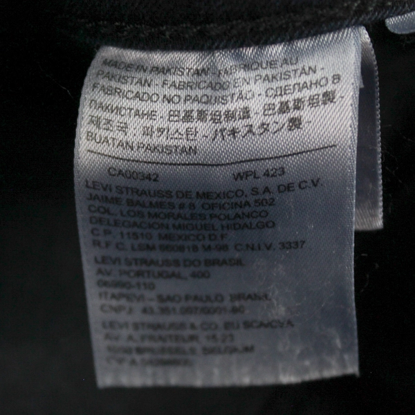 Levi's Dark Wash Blue Legging Jeans Women's 34W x 30L