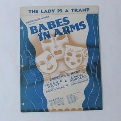 The Lady Is A Tramp Vintage Sheet Music Babes In Arms Rodgers & Hart 1937