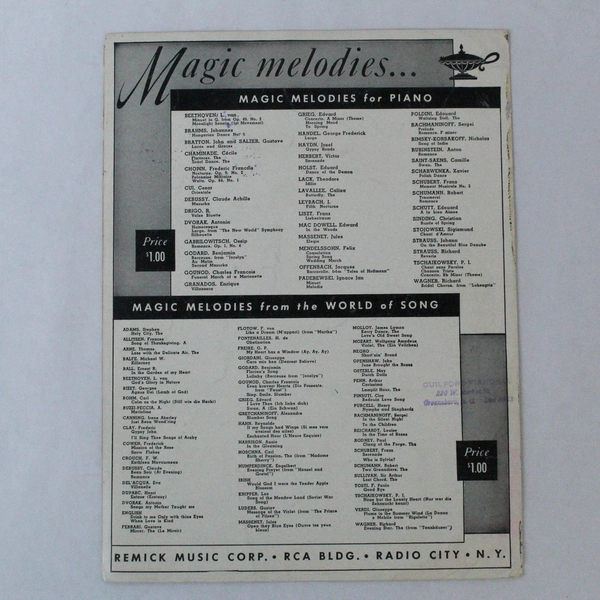 Vintage Sheet Music "Waiting at the Church" Sweet Rosie O'Grady Betty Grable