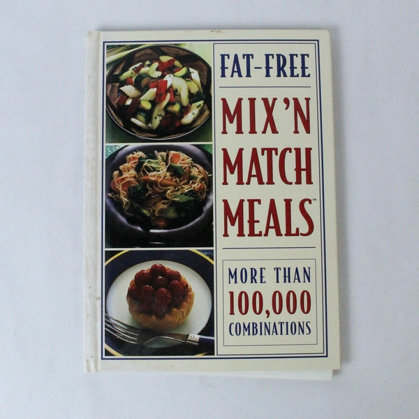 Fat Free Mix 'N Match Meals Ottenheimer 1995 Cookbook in Good Condition