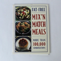 Fat Free Mix 'N Match Meals Ottenheimer 1995 Cookbook in Good Condition
